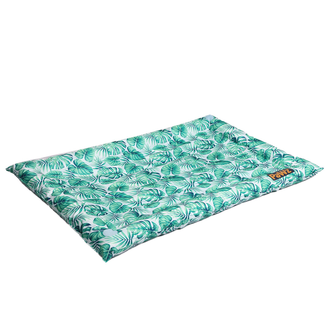 PaWz Pet Cool Gel Mat Cat Bed Dog Bolster L Large-1886651039915053056